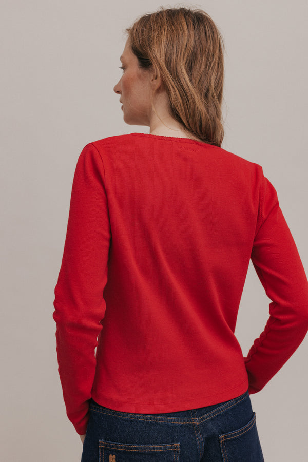 Red Léo top