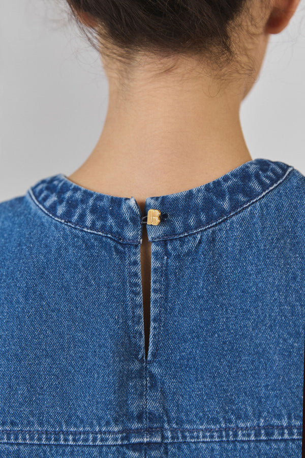 Top Lucile medium blue 4