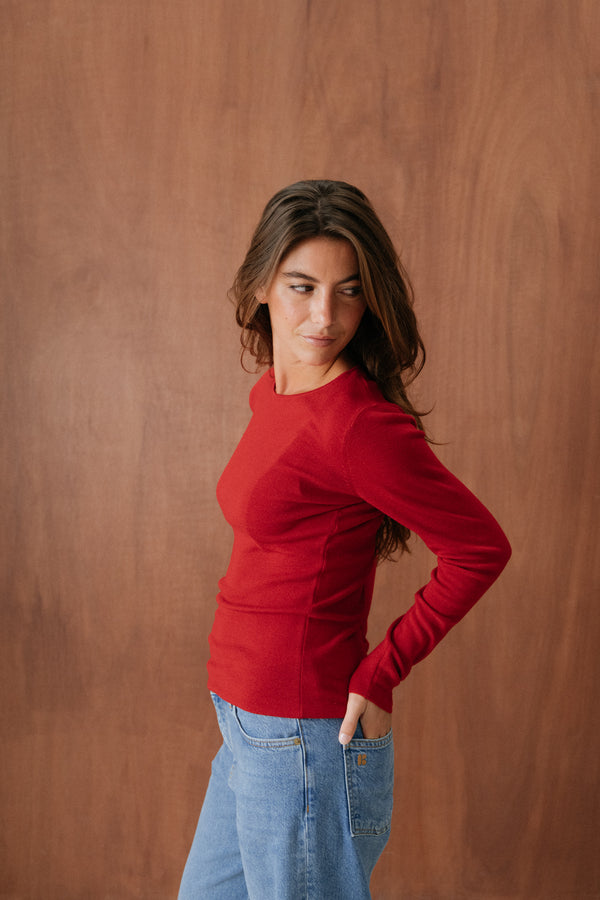 Top Olivia rouge