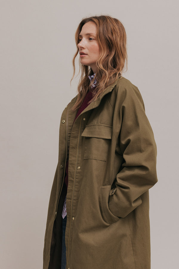 Trench Isaé kaki