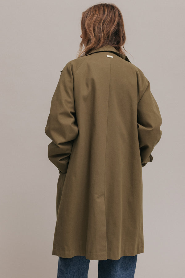 Trench Isaé kaki