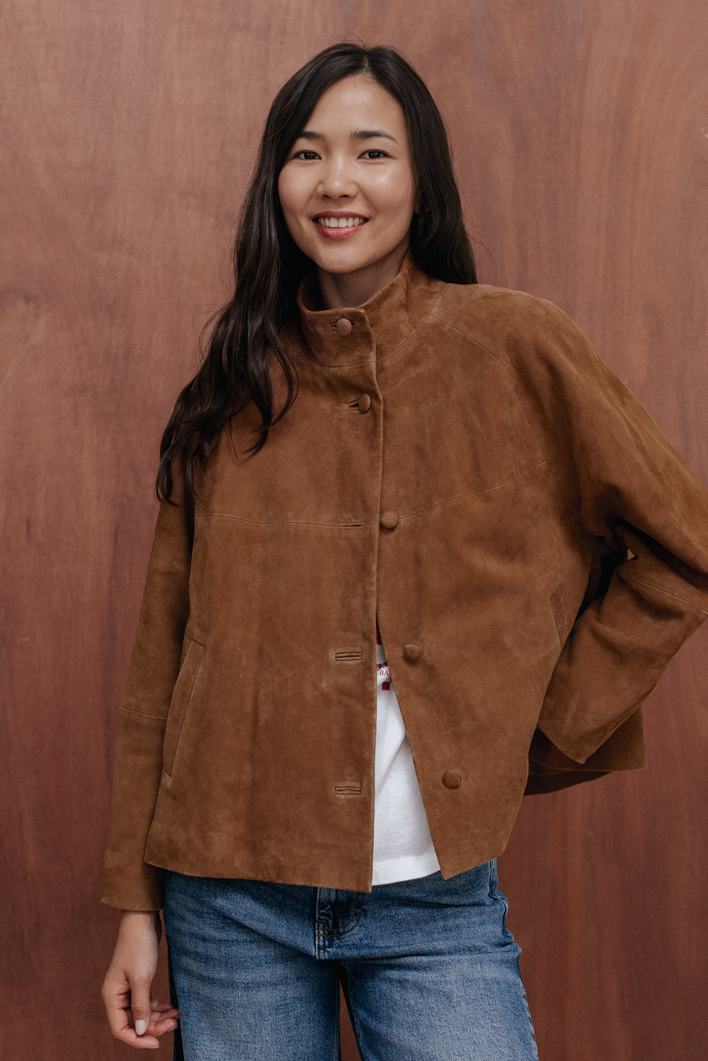 Veste Apolline camel