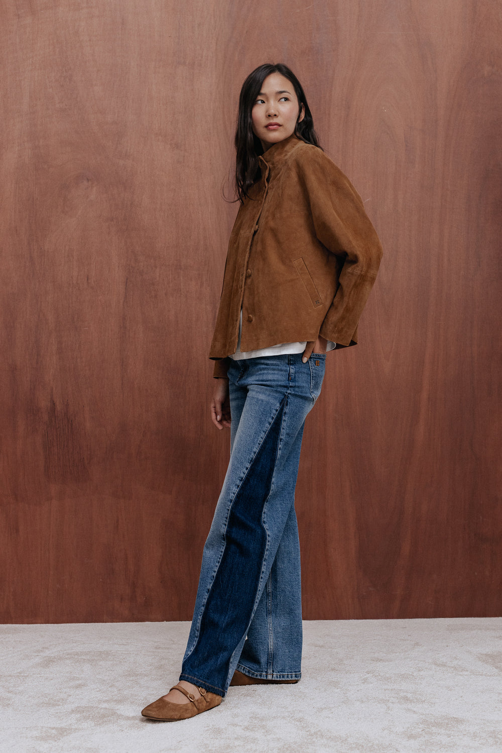 Veste Apolline camel