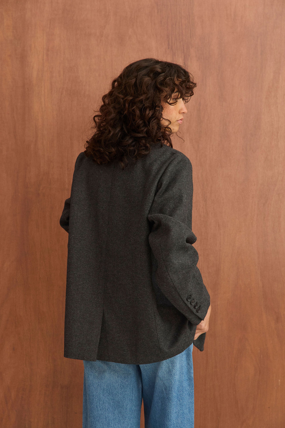 Veste blazer Jill gris anthracite