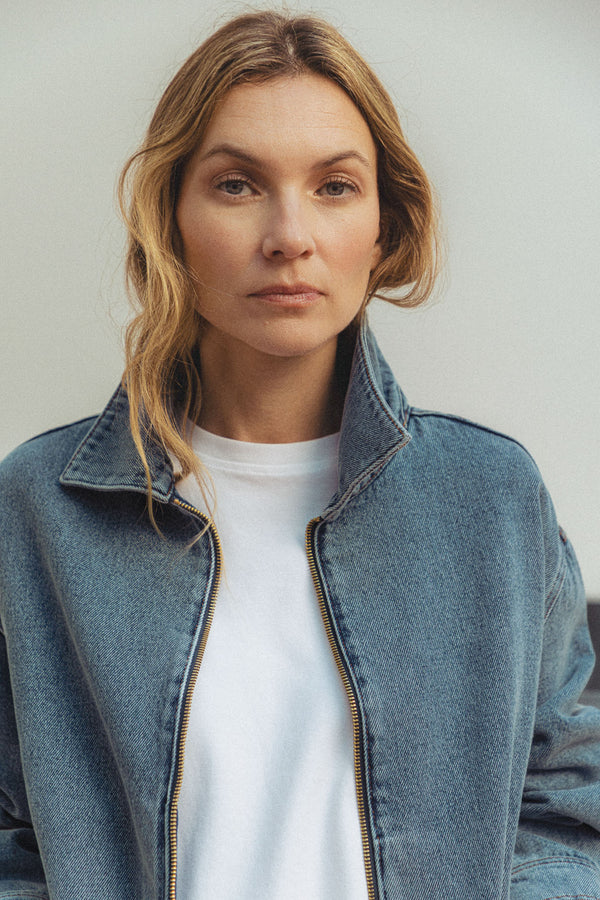 Veste Léona medium blue