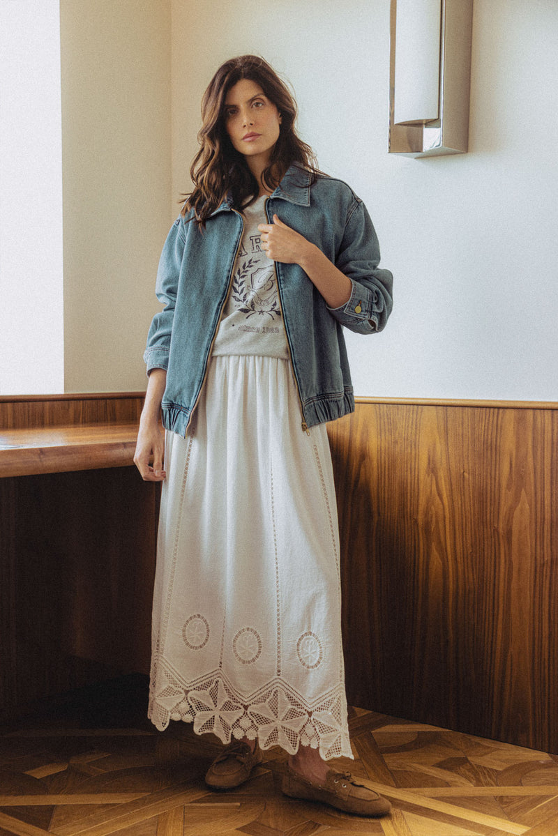 Veste Léona medium blue