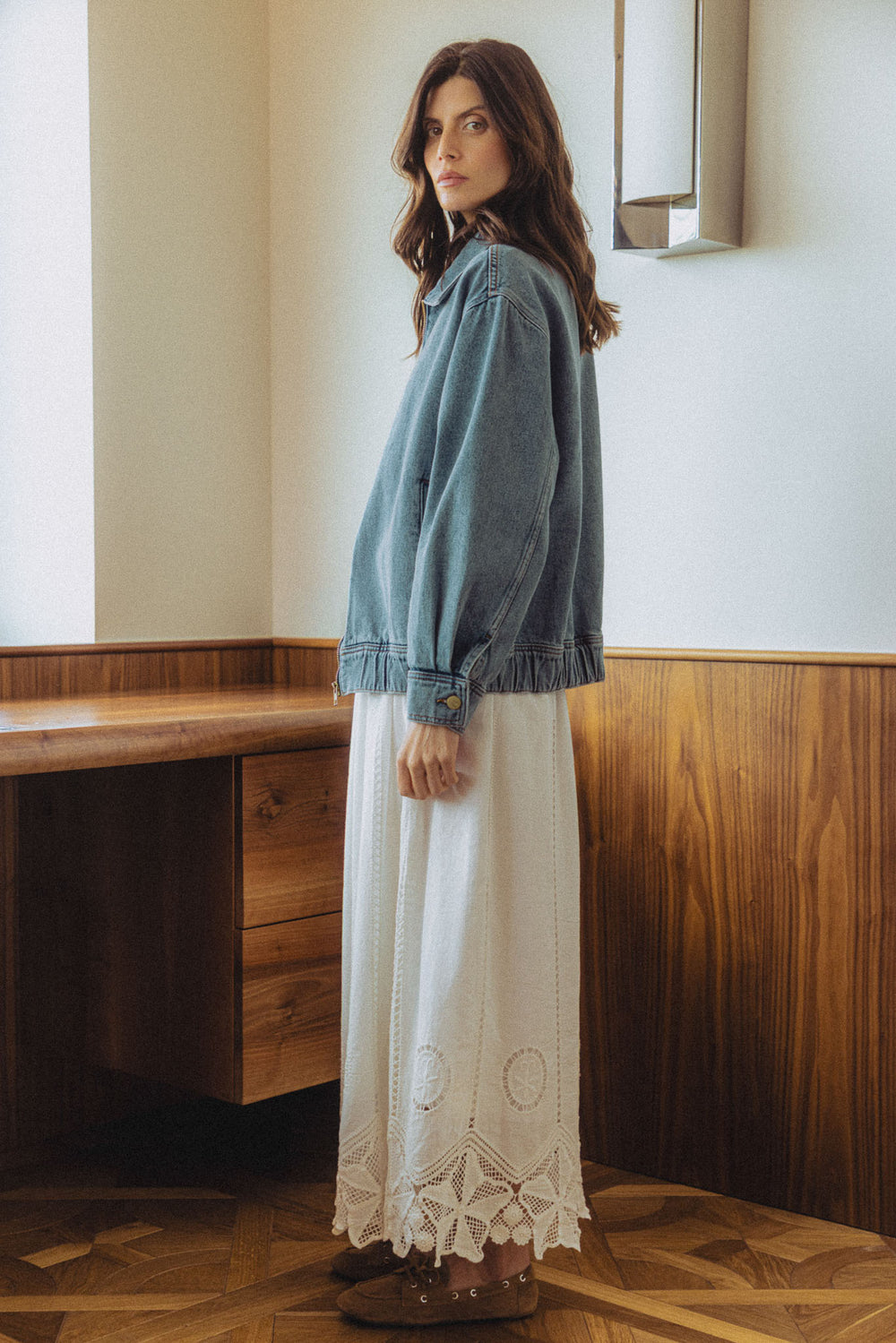 Léona jacket medium blue