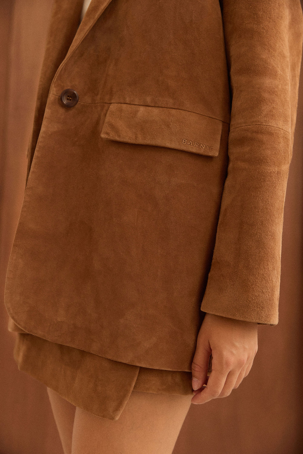 Veste en daim Lisa