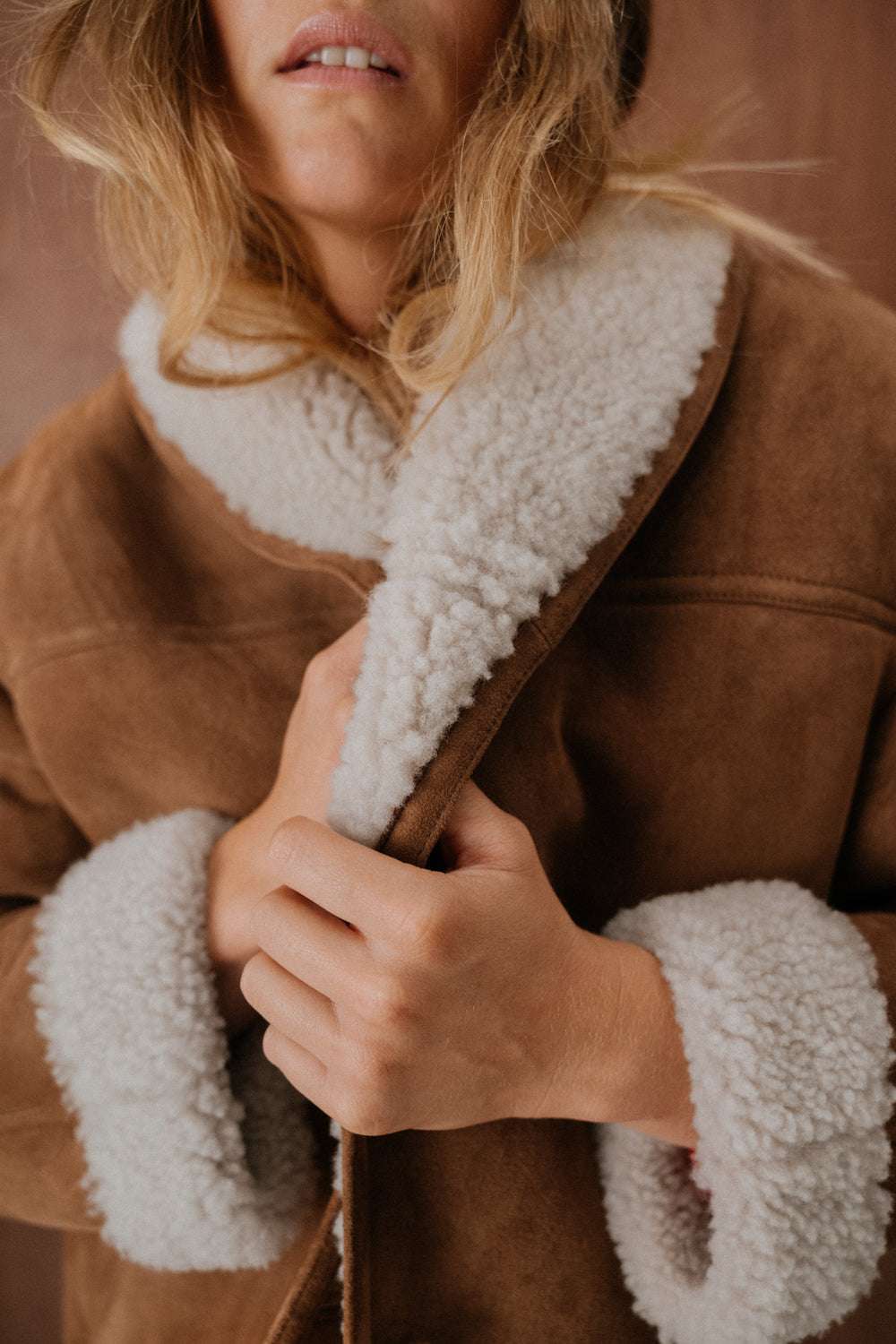 Veste Pénélope camel