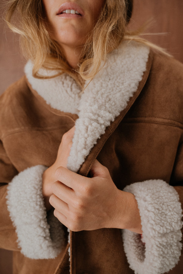 Veste Pénélope camel
