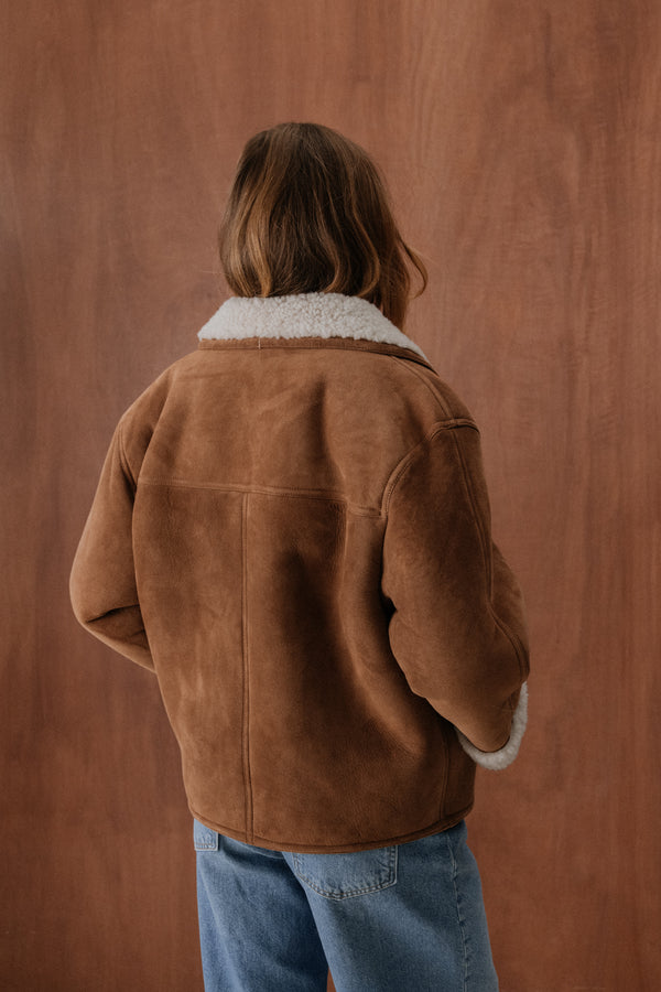 Veste Pénélope camel