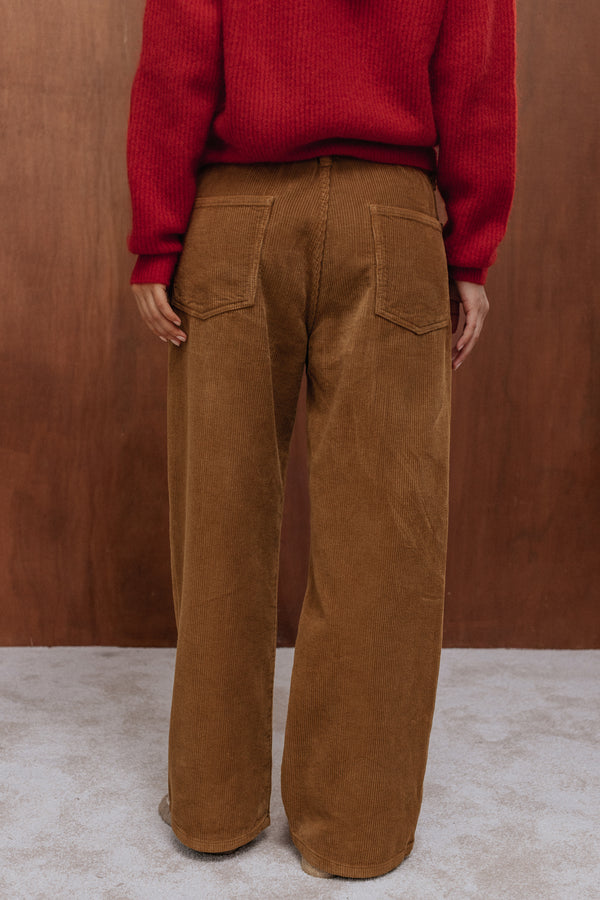 Pantalon Basile camel