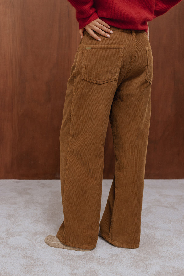 Pantalon Basile camel