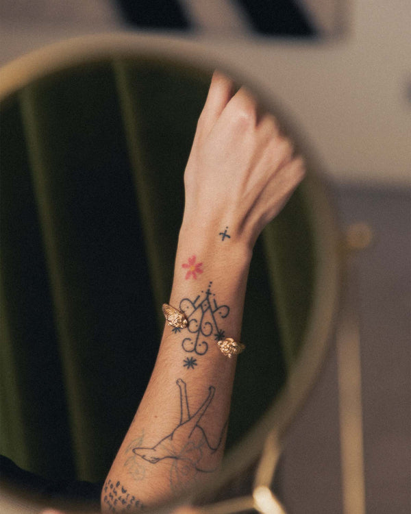 Jonc Léonard têtes de tigre 1