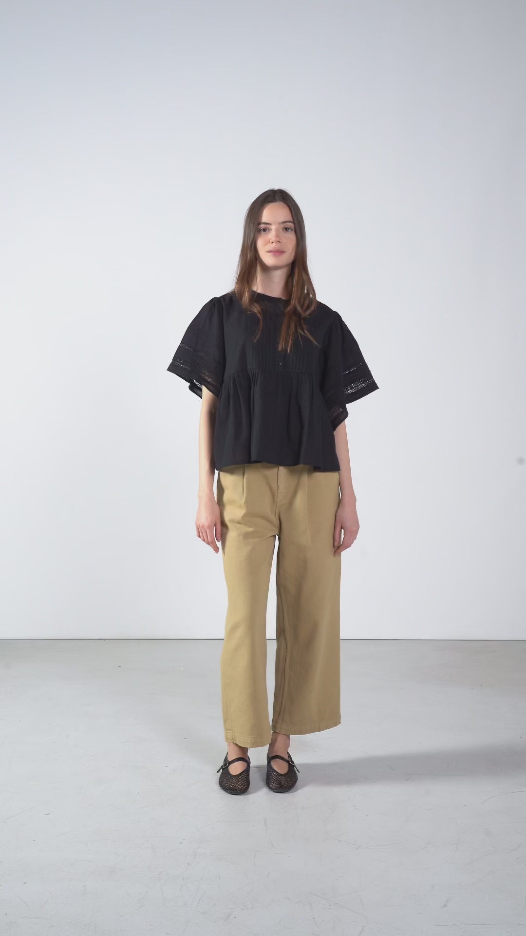 Vidéo Blouse Maël noire